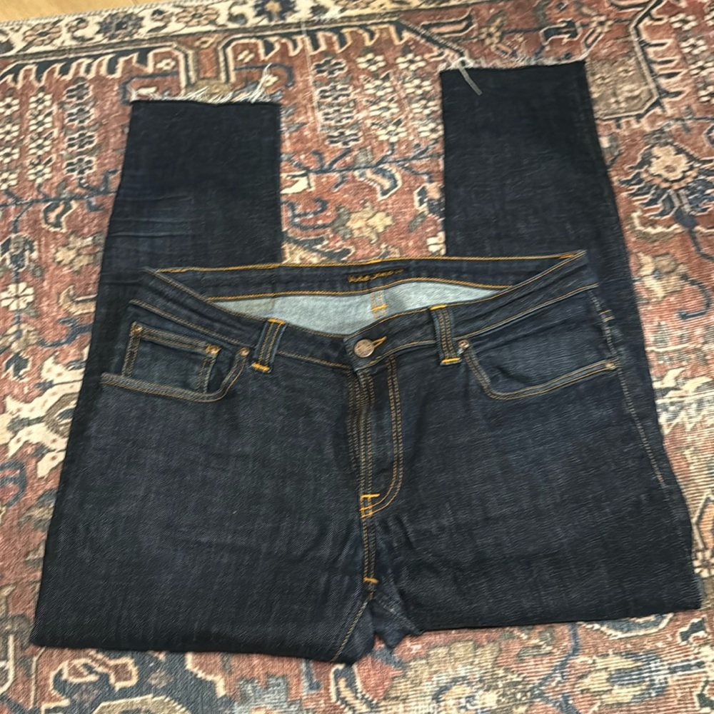 Nudie Jeans Skinny Dark Indigo Denim